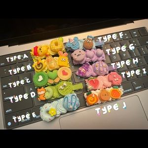 Colorful Handmade hair clips